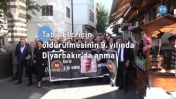 Tahir Elçi için öldürülmesinin 9. yılında Diyarbakır'da anma 